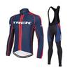 Spring,  Cycling Suit Men's Mountain Road Cycling Clothes Bicycle Strap Long Pants Long Sleeve Suit 2026 Autumn Breathable Cycling Suit Suit