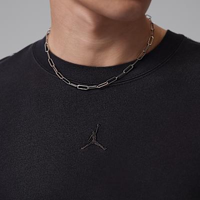 Men's Jordan T-Shirts Men's Black Crew Neck Moderate
