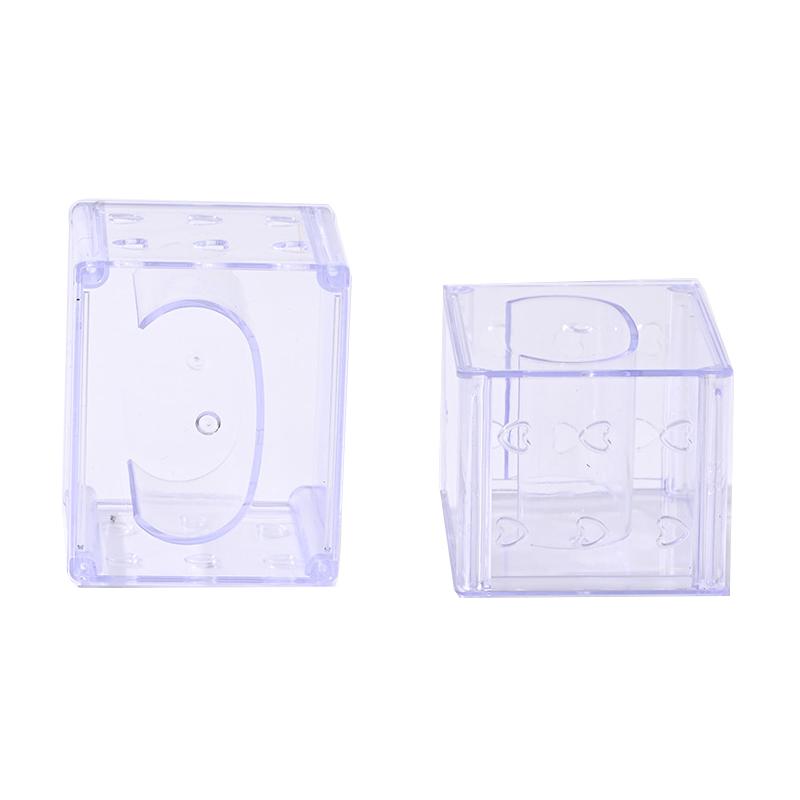Прозрачный пластиковый квадратный держатель для хранения умных электронных часов, защитная коробка для дисплея для студенческих подарков