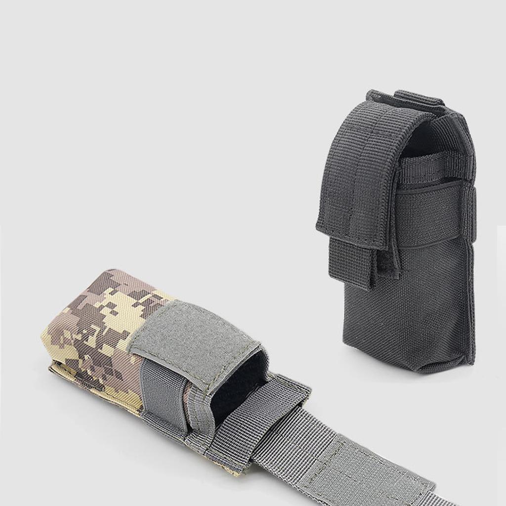 Flashlight Pouch with Attachment - Small Tool Pouch, Waist Pack for Hiking, and Outdoor Carry