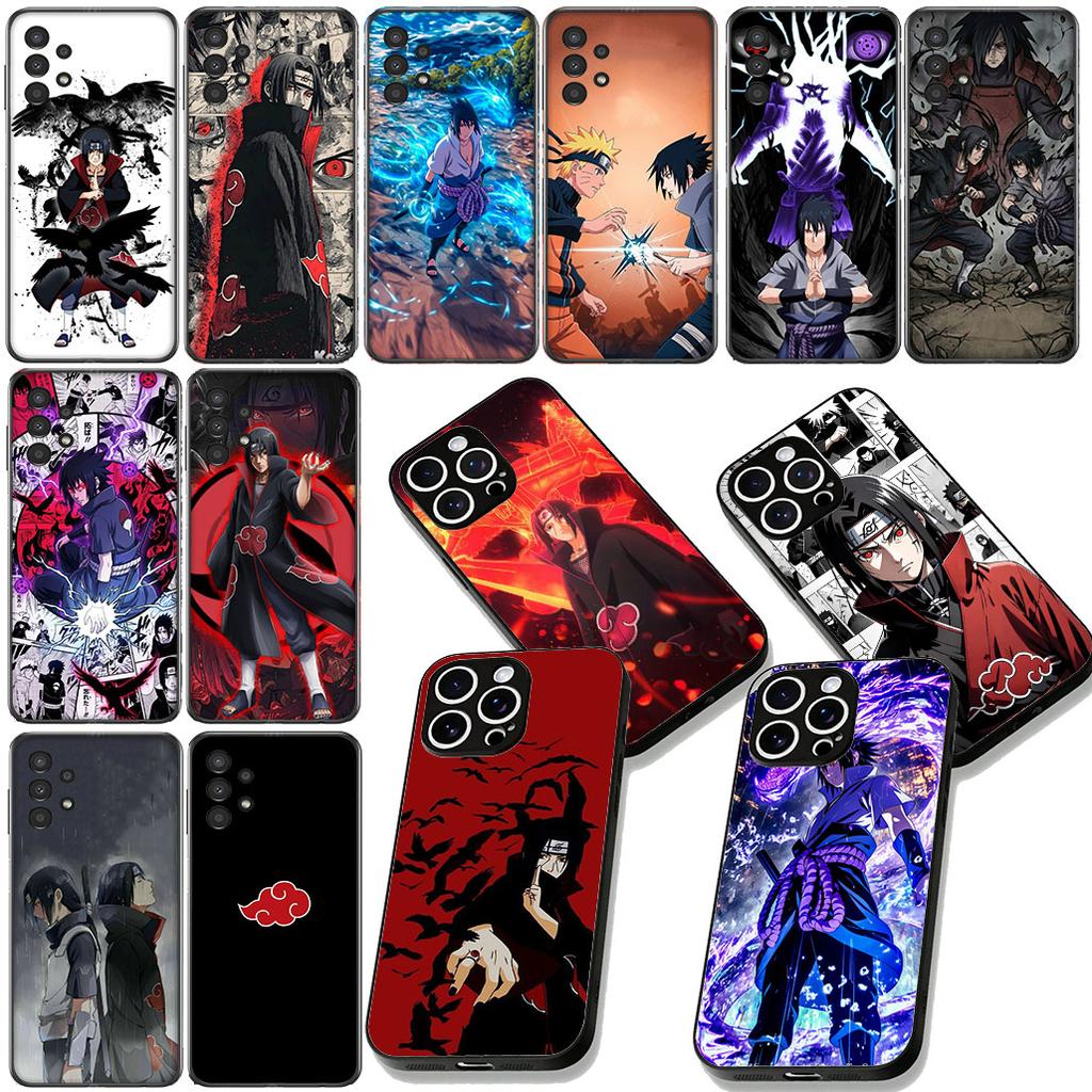 Sasuke Itachi Uchiha Narutos Akatsuki Cover for Motorola Moto Edge 70 60 Fusion NEO Pro G Stylus G56 G96 G52 G04 G05 20 Case
