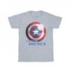 Mens The Falcon And The Winter Soldier Captain America Shield T-Shirt