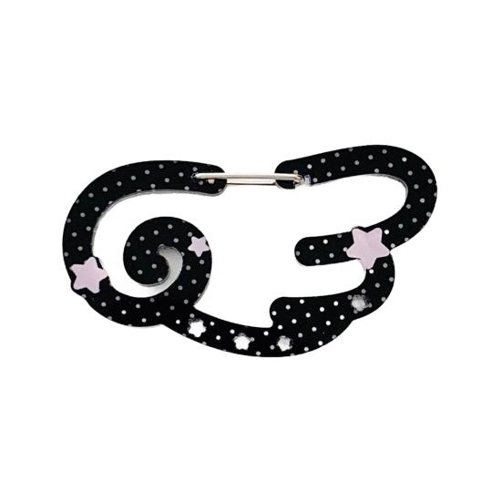 Акриловый брелок с крючком-клипсой, легкая подвеска-украшение, брелок для ключей, шарм для сумки/автомобиля, аксессуар для рюкзака