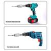 Electric Drill Wrench To Electric Hammer Adapter Heavy Duty Steel Conversion For Enhances Efficiency And Durability