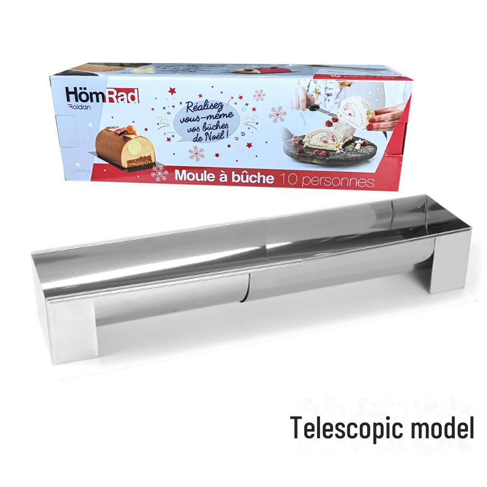 Регулируемая полукруглая форма из нержавеющей стали для муссовых тортов и хлеба