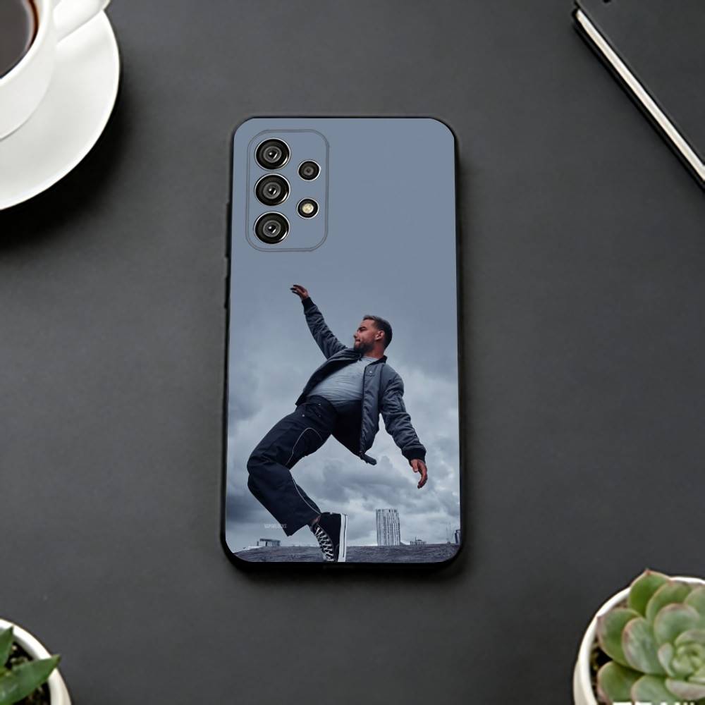 S-Singer L-Liam Payne Phone Case For Samsung S25,S24,S21,S22,S23,S30,Ultra,S20,Plus,Fe,Lite,Note,10,Black Cover