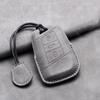 Кожаный чехол для автомобильного ключа для VW Volkswagen Passat B8 Magotan для Skoda Kodiaq Superb A7 Keyless Suede Keychain Car Accessories