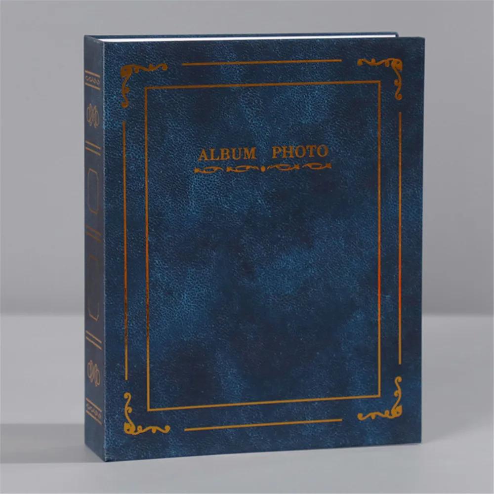 6-дюймовый ПВХ 200 карманов фотоальбом книга 4D большой альбом книга детские семейные альбомы для скрапбукинга свадебные фото DIY Craft