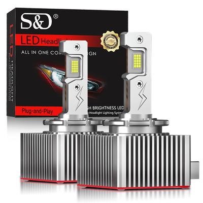 2 шт. 70000 лм D3S светодиодные лампы для фар D1S D2S D4S D8S D1R D2R D3R D4R D8R Turbo LED 30SMD CSP фары для BMW Benz Volvo Лампа Canbus 110 Вт Фара 6000 К