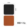Nordic style simple PVC western food mat bowl mat thermal insulation mat PVC mat leather double-sided dining mat waterproof and oil-proof dining