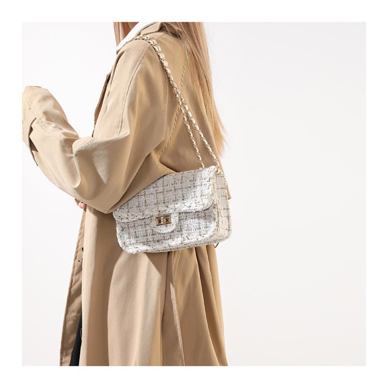 Tooxika Новая женская сумка-мессенджер с цепочкой Повседневная простая сумка через плечо