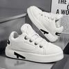 Spring New Board Shoes Fashionable Versatile Casual Shoes Platform White Shoes Bread Shoes Non-slip and Wear-resistant Men's Shoes