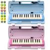 [With 2 Doremi Stickers] [2 Unitsfree Combination] YAMAHAYamaha Pianica P-32E & P-32EP  Blue 2 Units