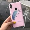 For Huawei Honor 8X Case JSN-L22 Cute Candy Painted Cover Soft Silicone Phone Case For Honor 8X 8 X Honor8X Back Cover TPU Funda