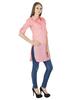 Ethnic Solid Cotton Kurti Indian Designer Kurta Women Casual Top Tunic Dress