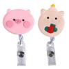 Work Card Clip Panda Name Card Holder Nurse Badge Holder Retractable Badge Reel ID Card Clips