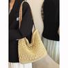 Large Capacity Hand-woven Bag Summer New Seaside Vacation Straw Bag Niche Commuter Shoulder Tote Bag