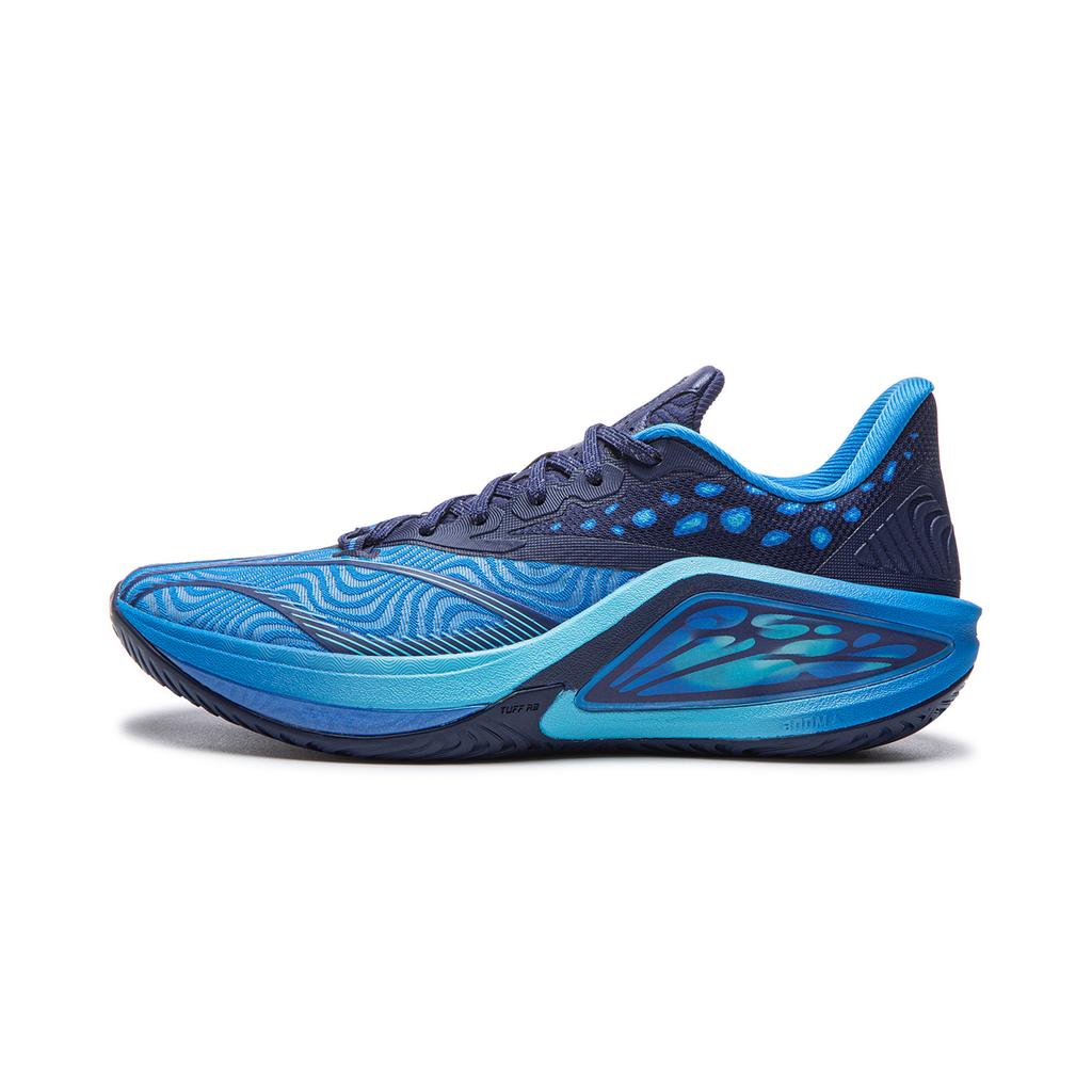 Li Ning Баскетбольные кроссовки Hurricane 2 Low top Профессиональные для соревнований Мужские Синие ABAW023-9