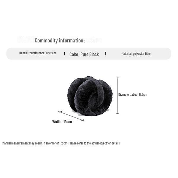 Мягкие противоморозные наушники - зимние унисекс-наушники с искусственным мехом кролика, симпатичные и морозостойкие.