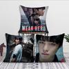 Фильм W-Слабый герой Класс 2 Наволочка для подушки Подушка Диван Принт Украшение Комната Дом Офис Кофейня Автомобиль Скандинавская Простота