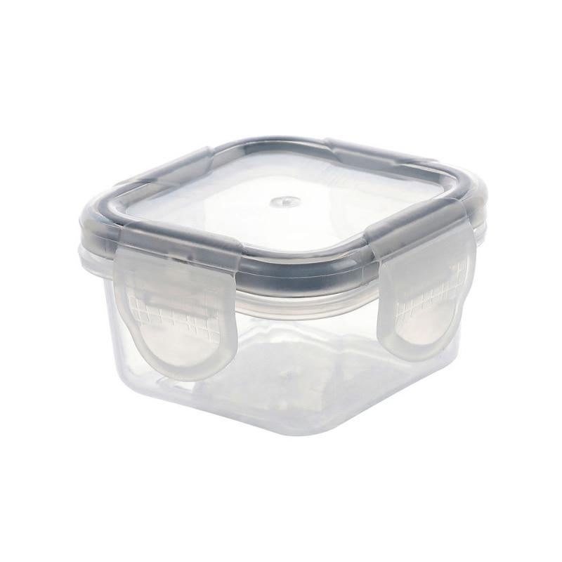 Dispensing Crisper Box Food Grade Thickened Sealed Pet Food Box Bait Fish Drug Jewelry Storage Box Transparent Black Belt