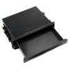 Black Kit Dash Storage Box Car Radio Pocket Drink Cup Holder Double Din