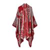 Stylish Ethnic-Style Warm Shawl: Perfect for Travel In Yunnan & Tibet, Summer Imitation Cashmere Scarf for Women