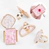 Imitation Shell Finger Nail Art Ring Palette Manicure Makeup Tool