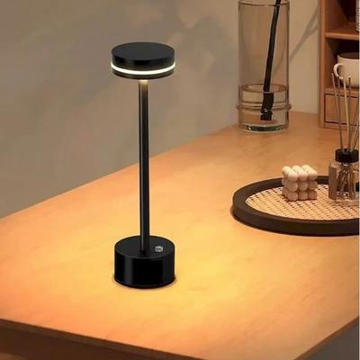 Креативная светодиодная ночная лампа с USB-зарядкой, регулируемая яркость, декор для дома, сенсорная настольная лампа, бесступенчатая регулировка яркости, атмосферный свет