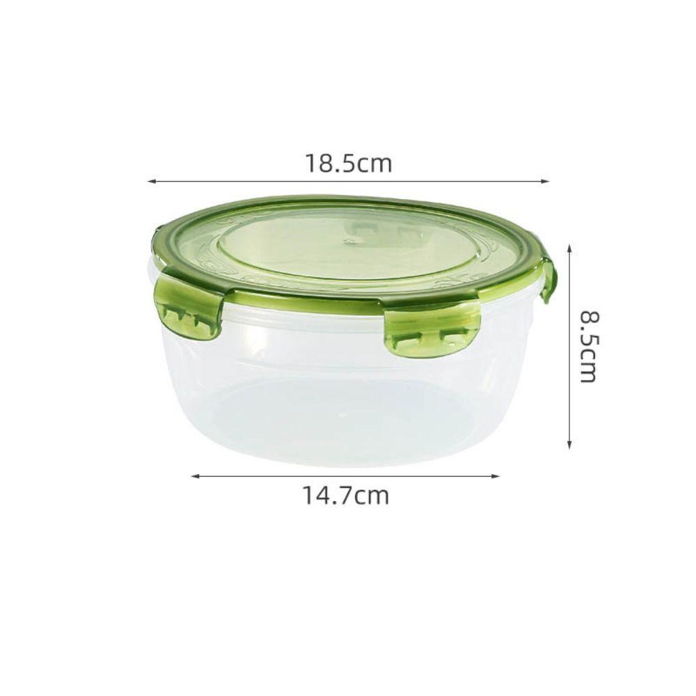 1/4 шт. с крышкой, круглый ящик для хранения, герметичные прямоугольные ланч-боксы с микроволновой печью, контейнеры для пищевых продуктов