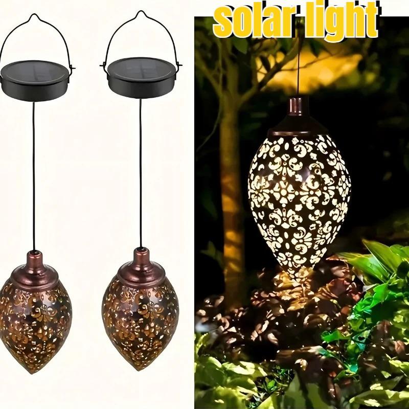 3 шт. в комплекте, уличный солнечный проекционный светильник в форме капли воды, водонепроницаемый уличный светильник для сада, патио, лужайки, дорожки, двора, рождественский декор