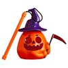 Halloween Pumpkin Lantern LED Lighted Pumpkin Light Decoration Portable Handheld Night Lamp for Halloween Party Decoration