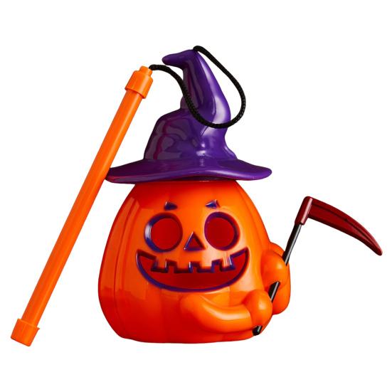 Halloween Pumpkin Lantern LED Lighted Pumpkin Light Decoration Portable Handheld Night Lamp for Halloween Party Decoration