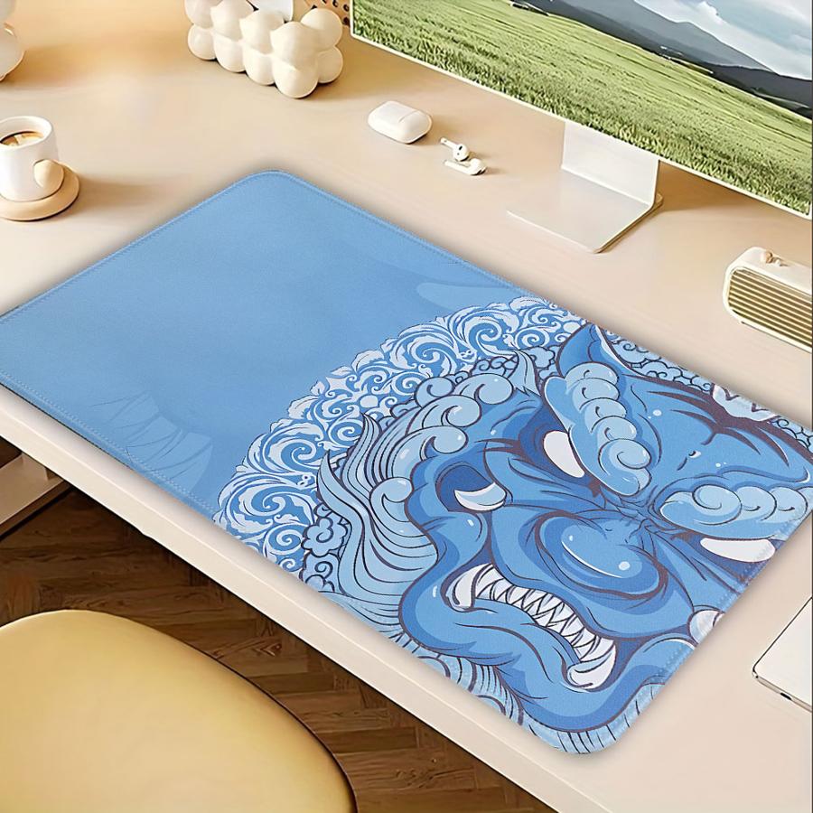 Оверлок Коврик для мыши Клавиатура Коврик для мыши Настольные аксессуары Компьютер Ноутбук Коврик Игровая консоль Коврик офисный Киберспорт Тигр Милый