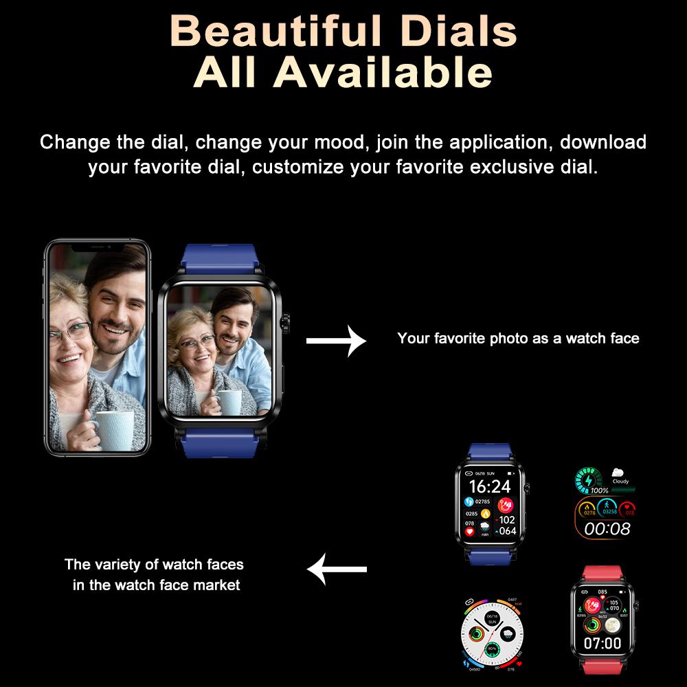 Новые мужские часы SACOSDING, воздушный насос, подушка безопасности, точное кровяное давление, умные часы с вызовом через Bluetooth