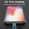 USB Type C кабель из цинкового сплава 120 Вт 3 А Быстрая зарядка Зарядное устройство USB C Кабель для передачи данных Super Charge 1 м для S22