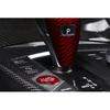 Fit For BMW 3 Series G20 - Red Carbon Fiber One Start Sticker Decoration