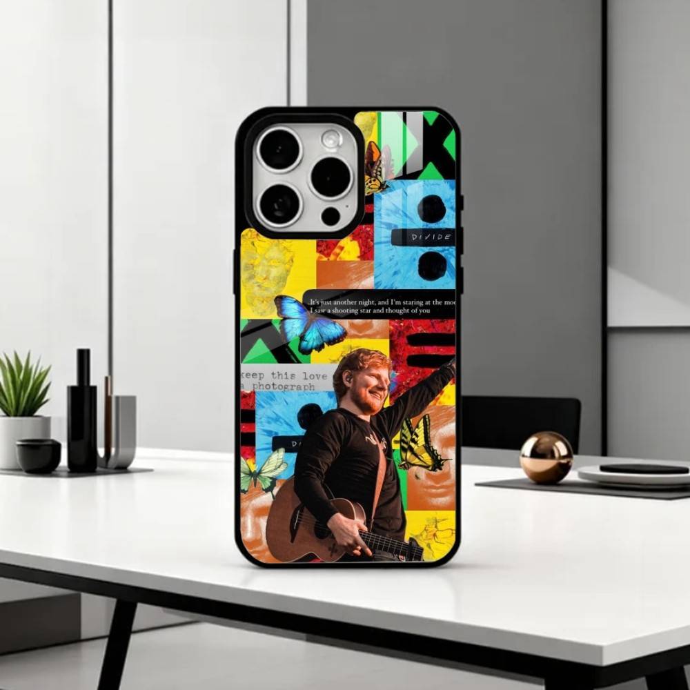 Стильный чехол для телефона Singer E-Ed S-Sheeran для iPhone17,16,15,14,13,12,11 Plus,Pro Max Магнитный для Magsafe Беспроводной зарядки