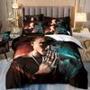 3D printRapper Tupac 2Pac Bedding Sets Duvet Cover Pillowcase Adult Boy Girl Bedroom Decoration Children Single Double Size Gift