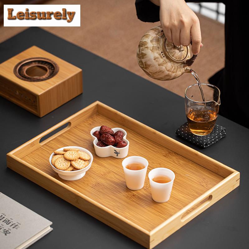 Zne Bamboo Teapot Warmer Роскошный чайник для заваривания чая с подогревателем свечей Набор Trivet Tea Veve Kettle Stand Поднос для подачи чая Аксессуары Орнамент