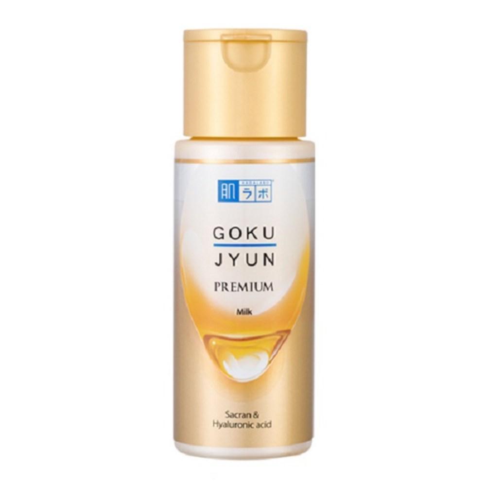 Hada Labo Gokujyun Premium Milk (Highly Moisturizing Moisturizer) 140ml, 140ml, 1 Unit