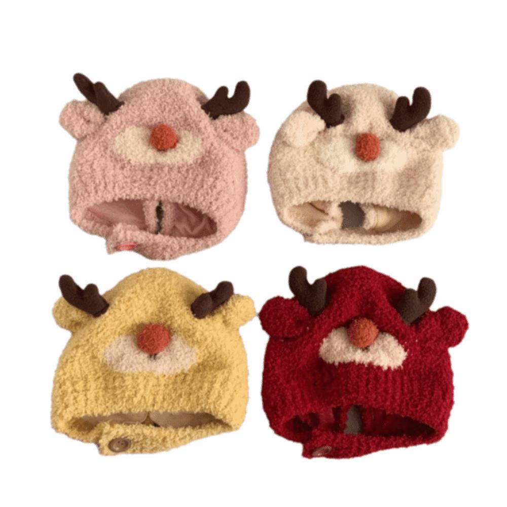 Thick Lining Toddler Beanie Plush Infant Warm Hat Skin Friendly Baby Earflap Hat  Autumn Winter