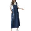 BN1 Select Denim Overalls Skirt with Slits and 4 3 2XL Women's Pockets, Sizes, Types, A-Type