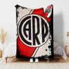 1pc Blanket - Club Atlético River Plate Print Design, Lightweight Blanket for Sofa, Bed- Soft &Warm, Gift for All Seasons