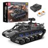 Mold King 20030 Technology Armored Crawler Vehicle Building Blocks Model, 1046 Tanks, с дистанционным управлением и приложением Dual Control, Technology Tank Toy