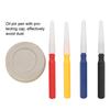4Pcs Oil Pin Pen Dip  1Pc Oiler Dish Tool Set Watch Repairing Accessory(Oil Dish Pen Set )