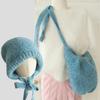 Strap Windproof Rope Knitted Hat Ear Protection Wool Balaclava Hat Cute Pullover Hat  Women
