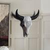 Ретро Настенное украшение из черепа коровы: Креативный декор для кофеен, баров или гостиных