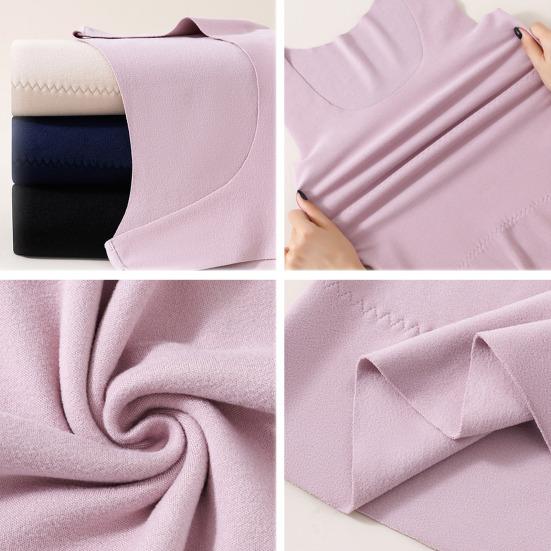 Winter Women Thermal Double-sided Velvet Vest Seamless Velvet-lined Fast Temperature Lock Heating Slim Elastic Sleeveless Inner Wear Bottoming Tank