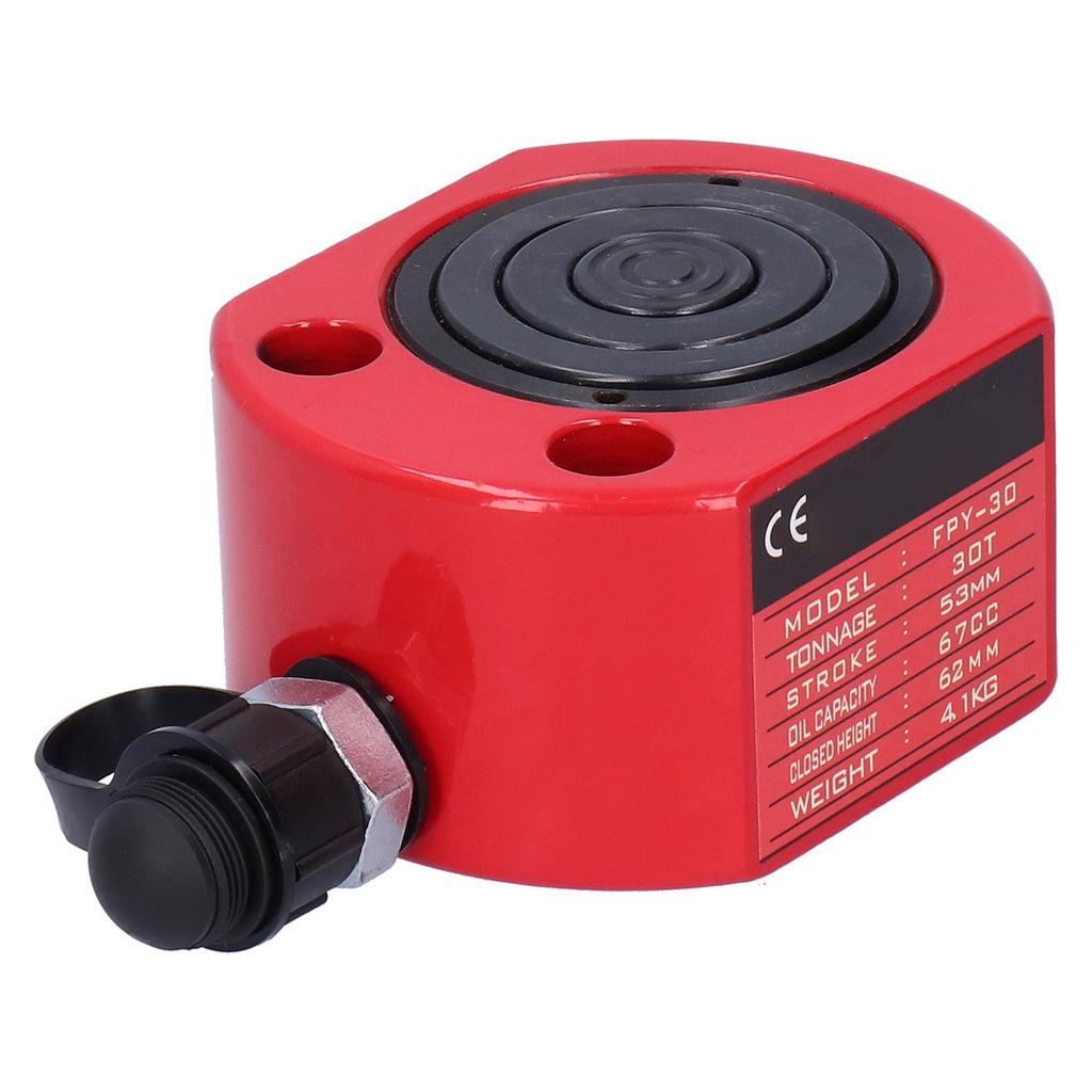 Гидравлический цилиндр тонкого типа 30T с отдельным полым отверстием, промышленные принадлежности FPY?30